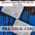 Generic Viagra Blue Pill 100 On One Side 25